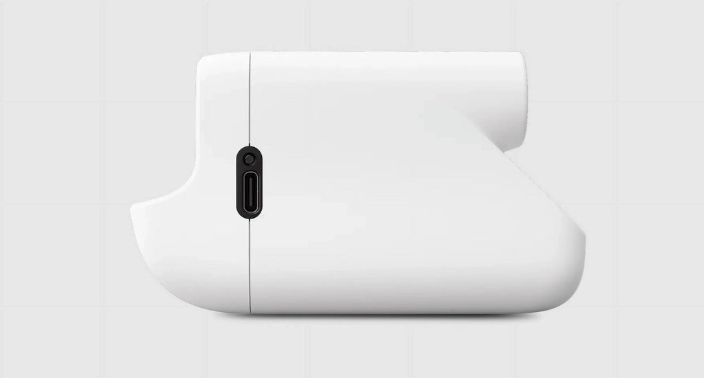 PRD6219 Instant Go Camera White Polaroid Mini Clip, With