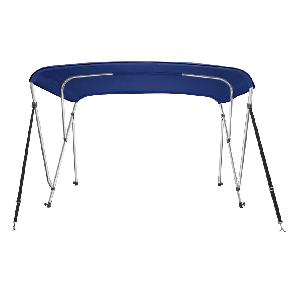 Cover Bow x W New 3 High Bimini L Top 6' Boat 79”-84” Blue 46" Navy