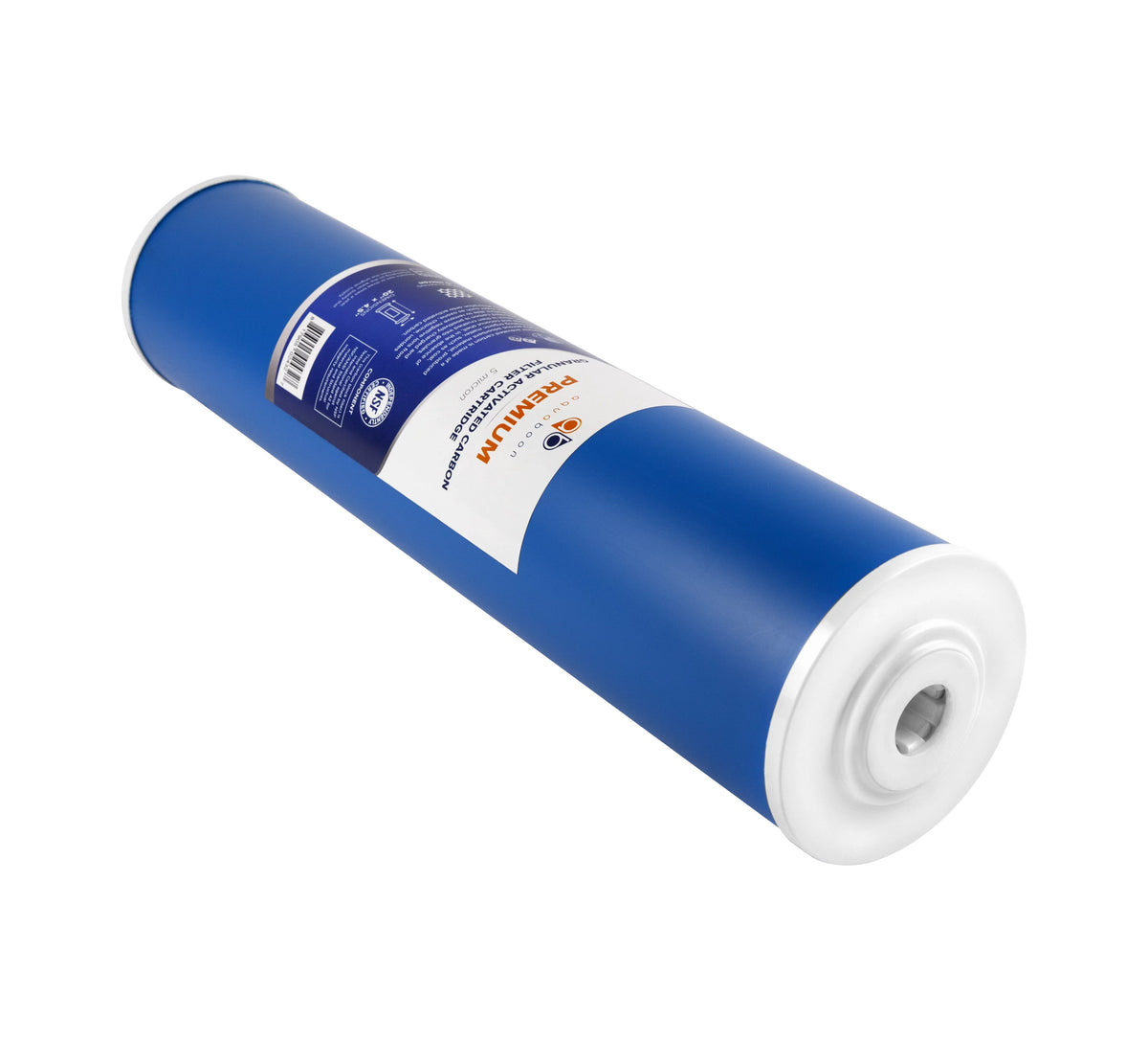 GAC, 155358-43, | Aquaboon x Big 4.5" Set packs 3 Micron Blue Block DGD-5005-20 5 Cartridges EP20-BB, Carbon 20" 2C-20BB, Filter Sediment 1 set, CTO & Replacement