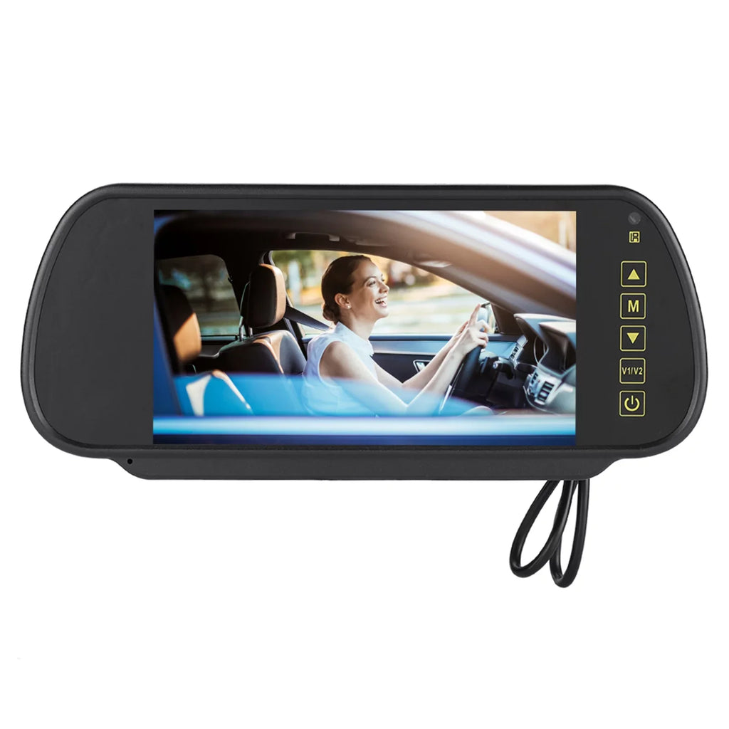 7inch Camera Rearview Dimming Monitor View Auto Mirror Rear Bracket Rearview LCD Car Lsaardth Car With Mirror-