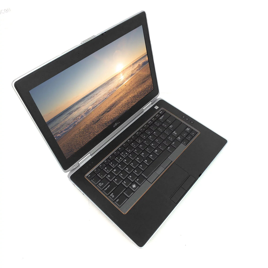 768 Home Windows HDD Dual 10 Display Laptop Core 64-Bit 1366 HD Used Black 3000 Dell E6420 250GB Intel i5 PC 2.5GHz 14'' Graphics Latitude x 4GB RAM Intel