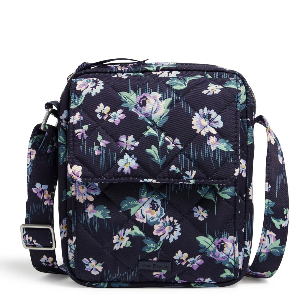 Garden Crossbody Women's Bag Small Twill Vera Navy Performance Bradley