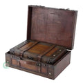 Suitcase of With Stripes Style Set Old 2