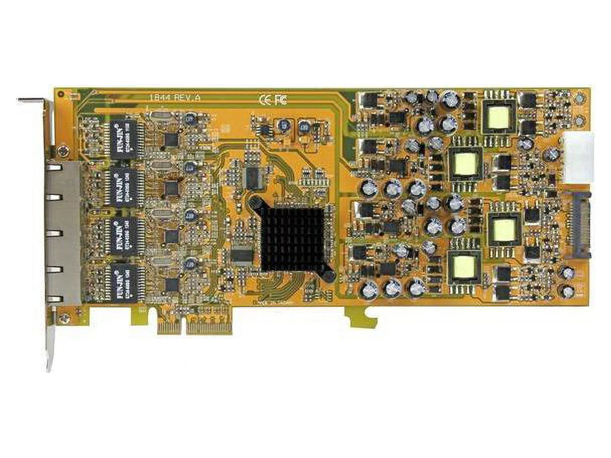 PoE - / Ethernet Network Express Port StarTech.com NIC Gigabit Power over PSE Card 4 PCI PCIe