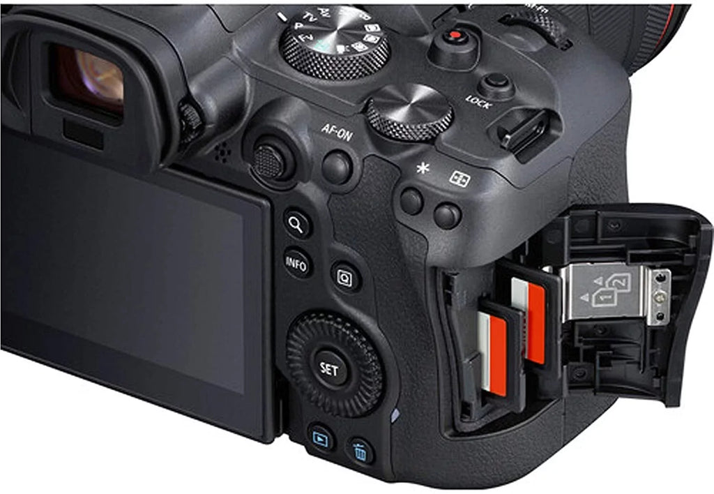is III Mirrorless 128GB 42pc with Filters + Camera Bundle + USM EOS L + Lens F/4-5.6 50mm Case + 75-300mm Memory STM Canon R6 24-105mm RF RF f/4 + Tripod + Digital Lens f/1.8 Lens