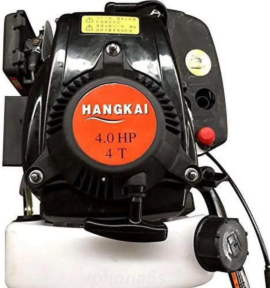 Tiller Shaft Boat CDI Inflatable 2 Propeller 3.6HP Duty Engine Miumaeov System Trolling Stroke Air Outboard Fishing Cooling Heavy Shaft Motor Control