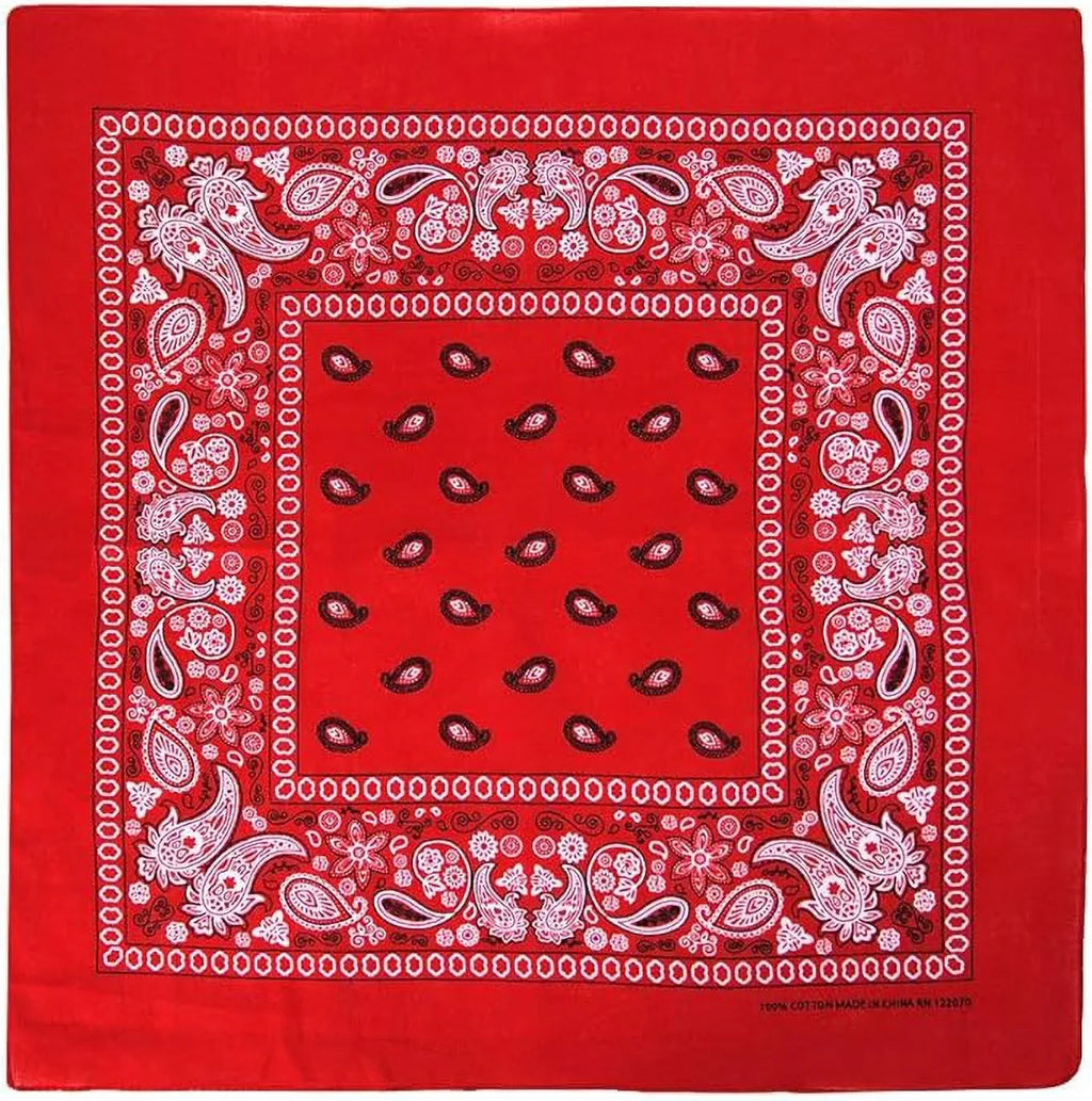 Women Bandanas 100% BASICO Bandana Cotton for and Men