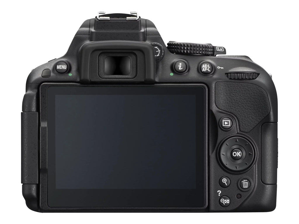 DSLR with 18-55mm and Nikon D5300/D5600 70-300mm Camera Lenses