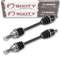 TRX650 2016 Pair 2014 2007 with CV 2006 Left 2013 Rincon compatible Rear TRX680 Honda & Right 2005 Sixity 2015 2012 2011 2008 2010 Axles XT 2009
