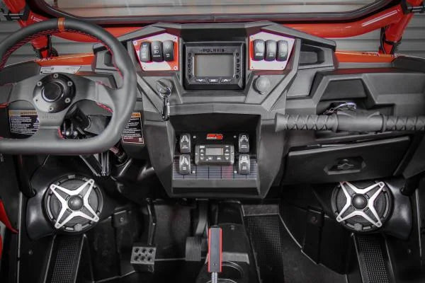 RZR 2014-2017 for Polaris 1000/900S/Turbo Speakers+Pods+2-Ch 6.5" Amp JVC