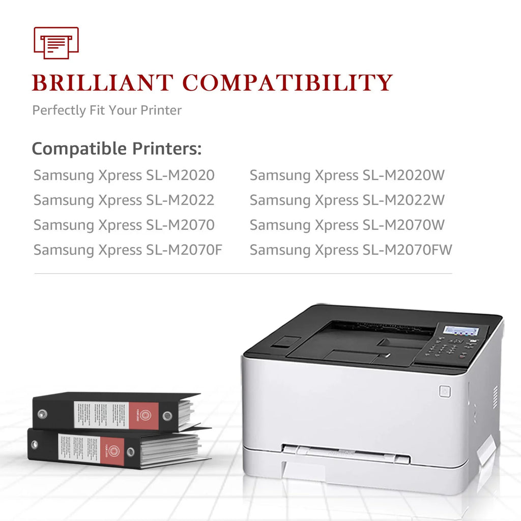 M2024 MLT-D111S M2070FW for Yield 111S M2026W High Cartridge (Black) M2022W Samsung Toner SLM2020W Printer 4-Pack Compatible MLT-D111S Xpress