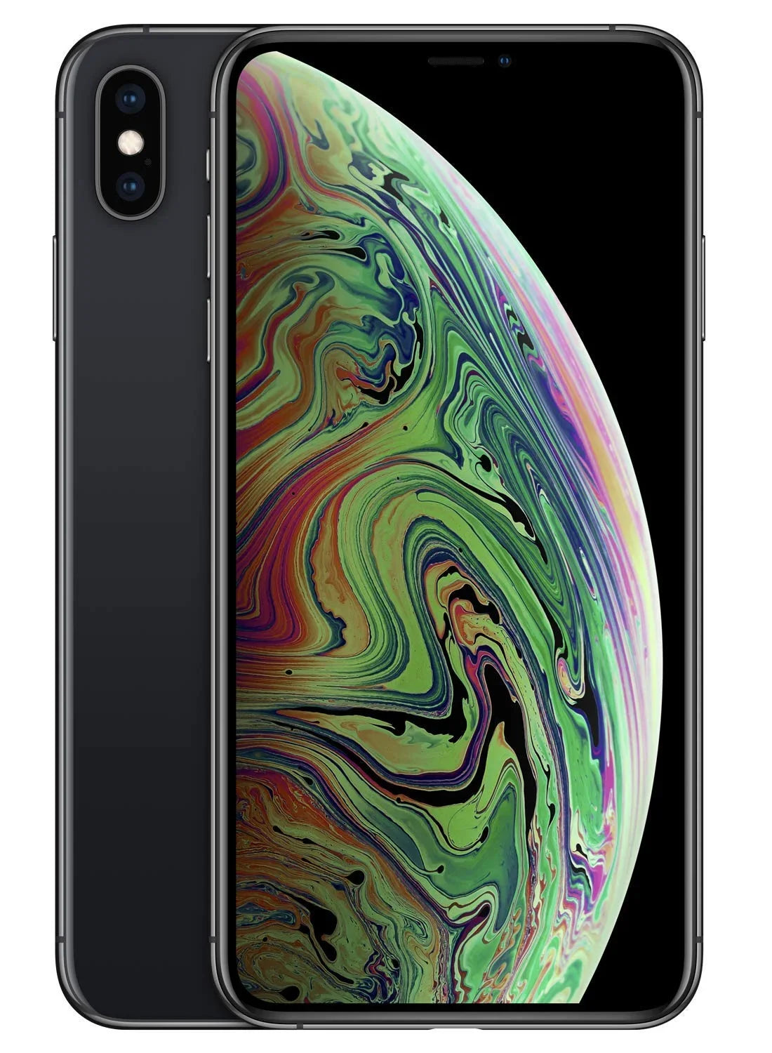 A) (Refurbished) Apple Wireless XS (Fully Earbuds Max Restored 64GB (Grade Gray w/ A1921 Unlocked) Space iPhone