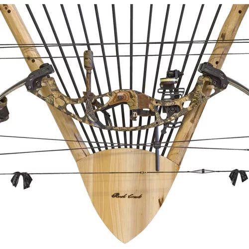 Rush 2 12 Compound Creek Arrow Rack Creations - Storage Rustic Archery Wall Bow