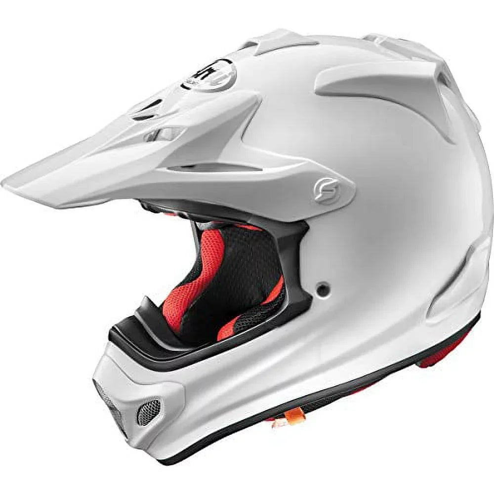 Solid (M2020D) MD White VX-Pro4 Helmet Offroad Arai MX