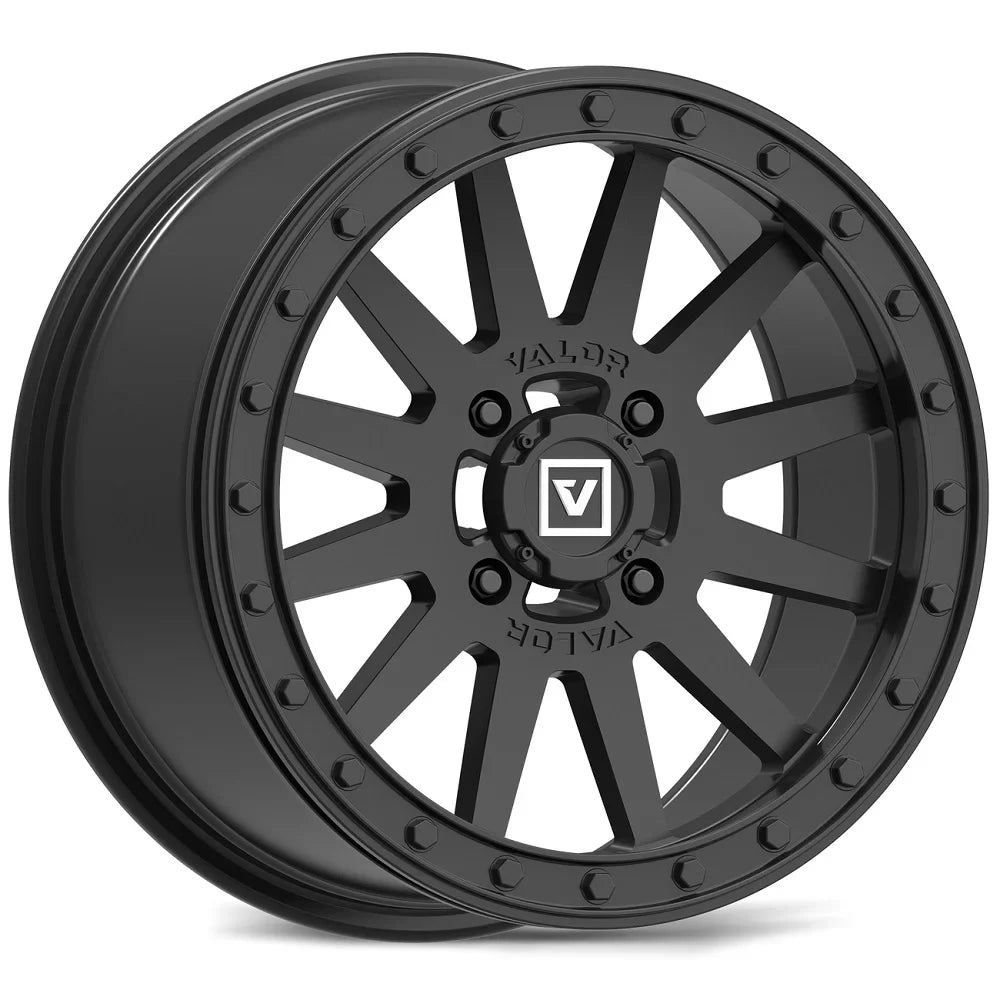 Teryx Kawasaki Beadlock Saw 30" Mule Wheels 2.0 V05 14" Trail Tires Black Valor