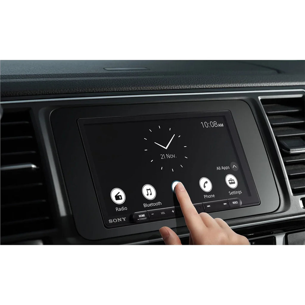 Connectivity Digital Sony Android Apple with CarPlay, Receiver Mobile Auto, Multimedia XAV-AX6000 and HDMI