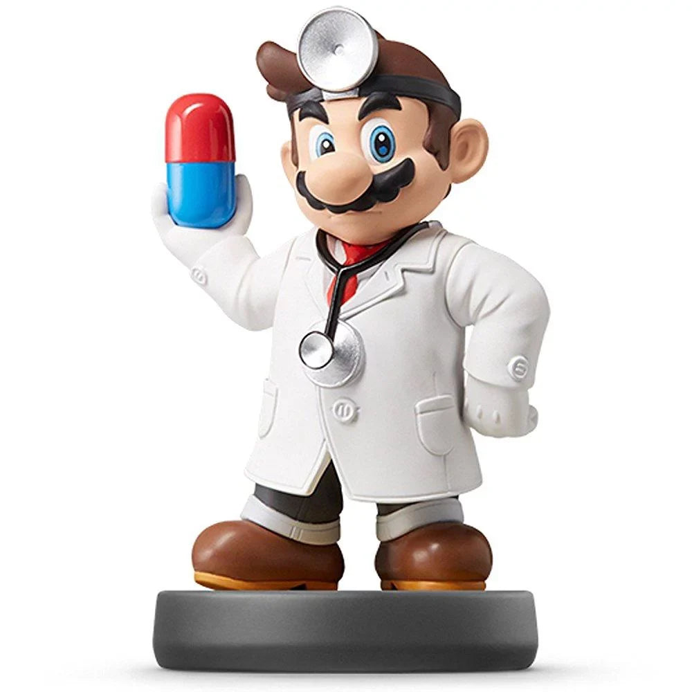 (super smash - dr. japan import mario bros amiibo series)