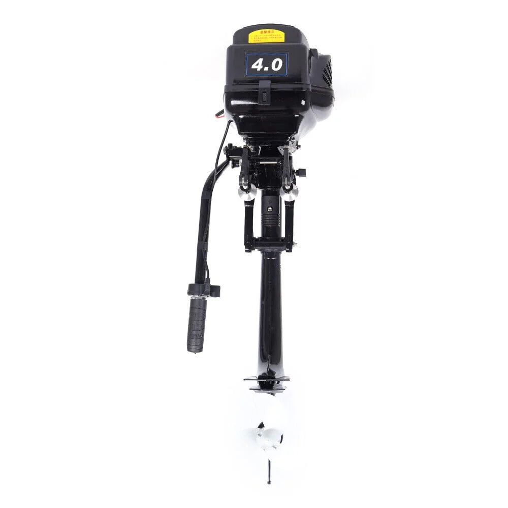 4HP Fishing CDI Electric Boats Outboard Heavy Boat 48V Duty Outboard Motor for Boat Miumaeov Motor Engine Fishing Engine 1000W Outboard Boats Outboard Mount Motor Electric Inflatable