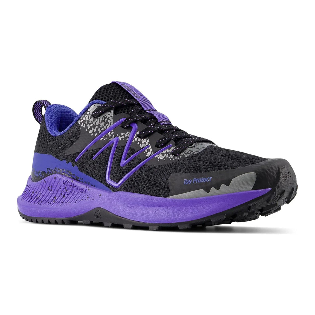 Balance Dynasoft Size: v5 Boys Indigo 5 Trail New Color: Electric Black Nitrel WIDE Shoes