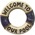 Welcome Life Ring to Decor Our Outdoor Pool