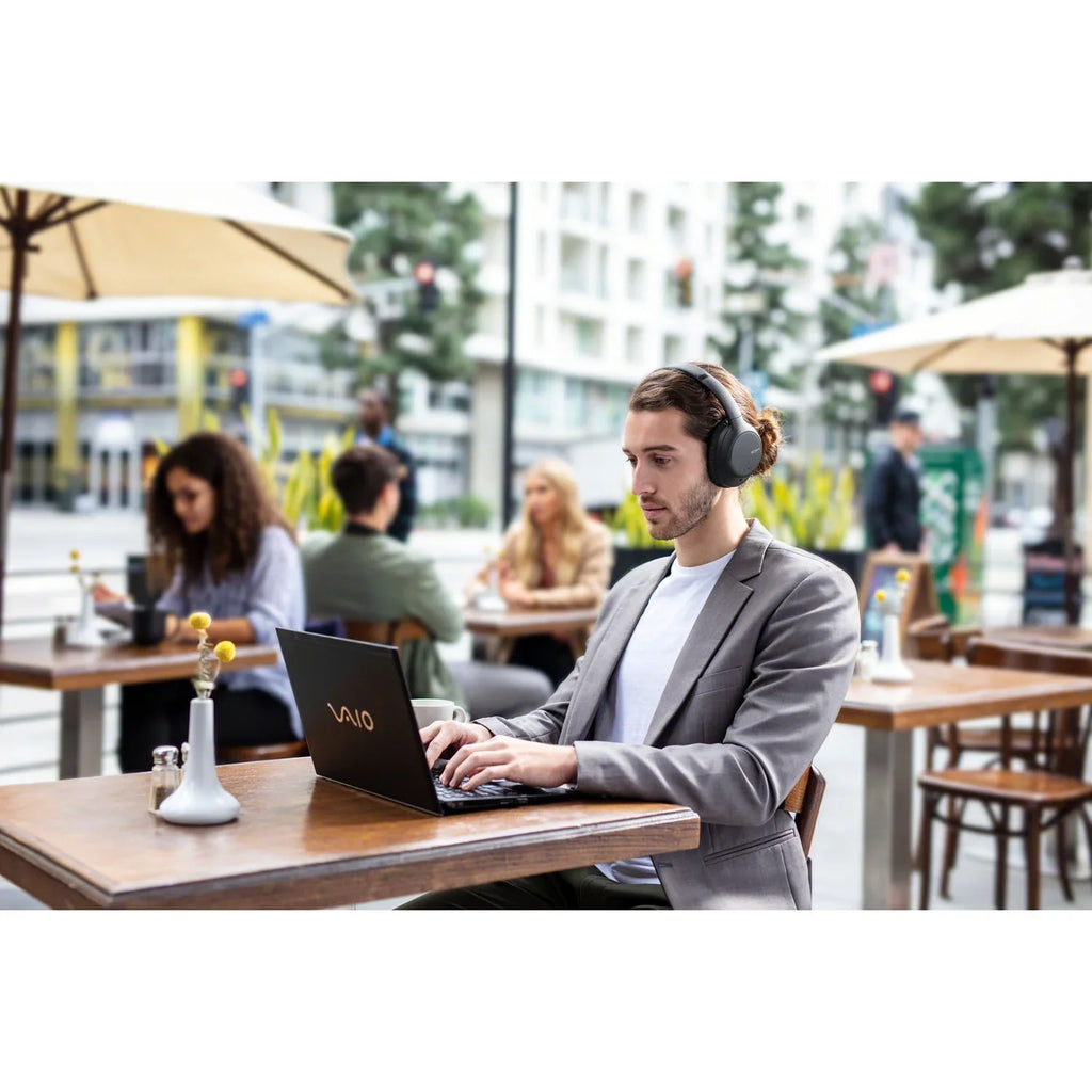 Bundle Headphones (Black) with Deco Gear Noise-Canceling Sony WH-CH710N Wireless Case