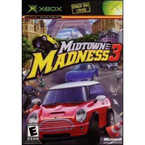 '- DVD Midtown Madness English - Xbox Microsoft -