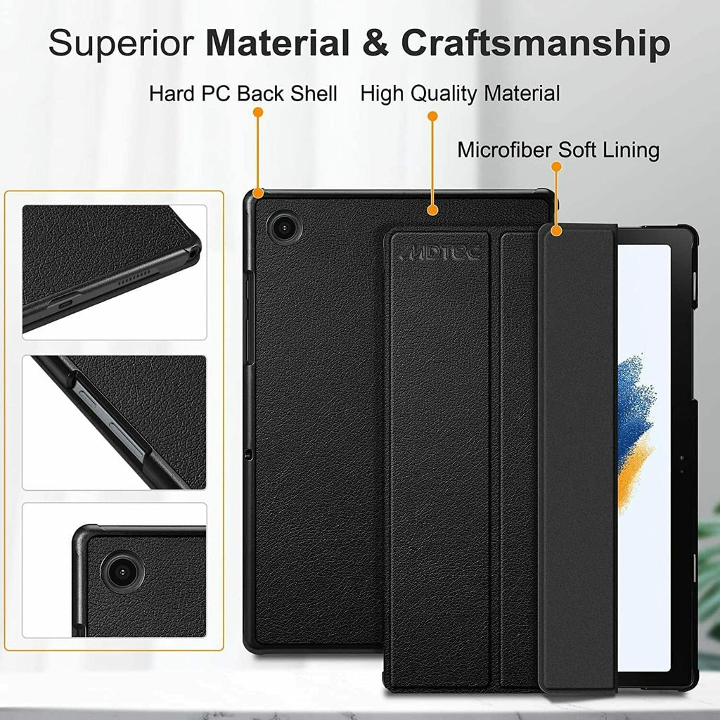Fi 64GB Samsung Galaxy 10.5 32GB MicroSD Tab A8 with International Case and Hard Inch Card Tablet Wi Gray