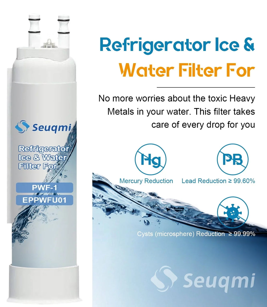 Seuqmi with PWF-1 Frigidaire®PurePour water 2Pack brand filters ice compatible are and FPPWFU01