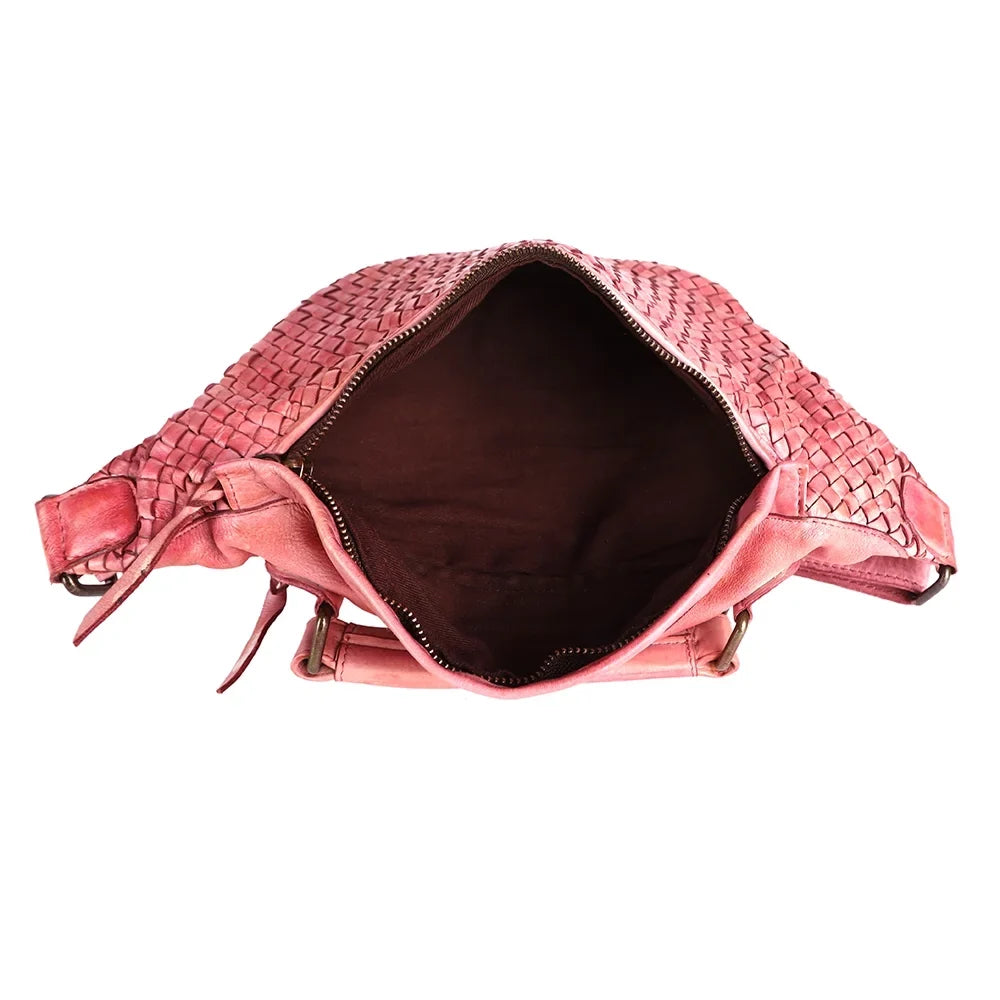 Never Handmade Nmbgm148C Bag Western Vintage Genuine Fanny Women Leather Pack Cowhide Handbag Purse Mind NM