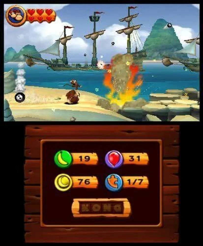 3D - Edition] World Donkey Kong [UAE Nintendo Returns NEW Country 3DS
