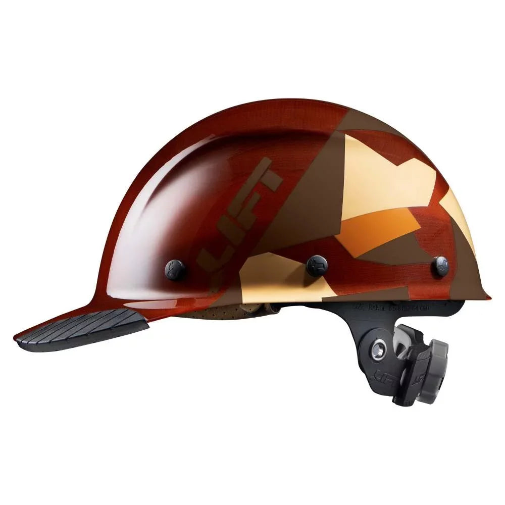 Hat Lift Resin Hard Safety Fiber Dax Fifty50 Camo Desert Cap