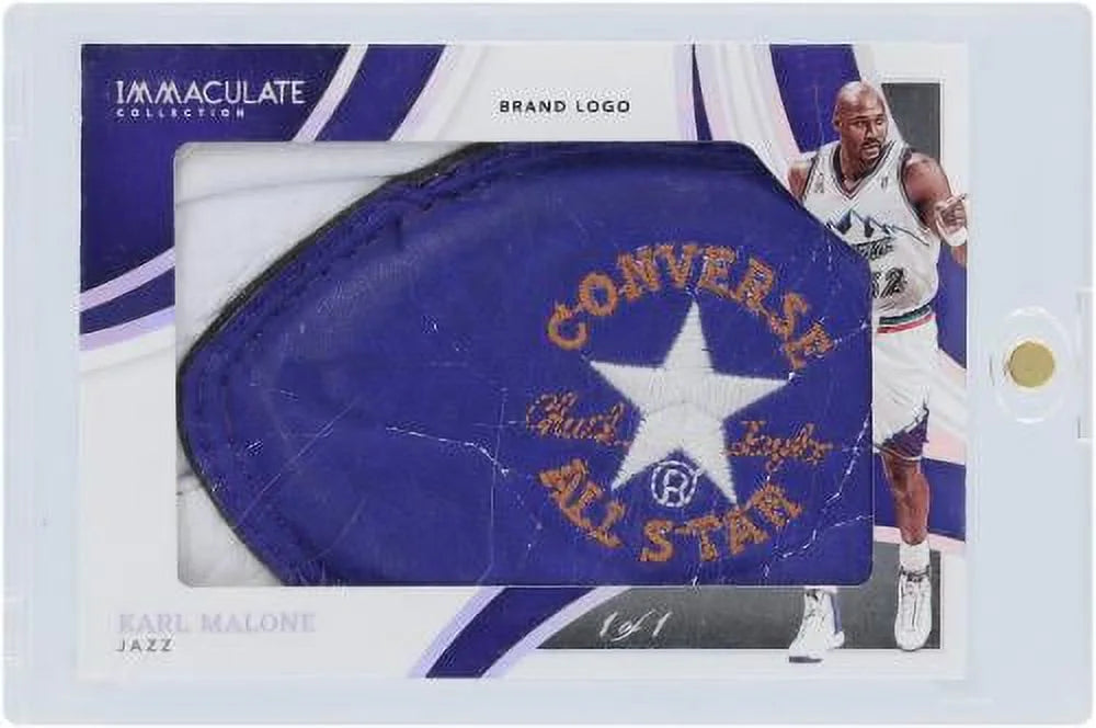 Authentic Collection Immaculate Fanatics Panini - Peek 2021-22 Card Utah Malone Sneak #SP-KML Jazz #1/1 Certified Karl