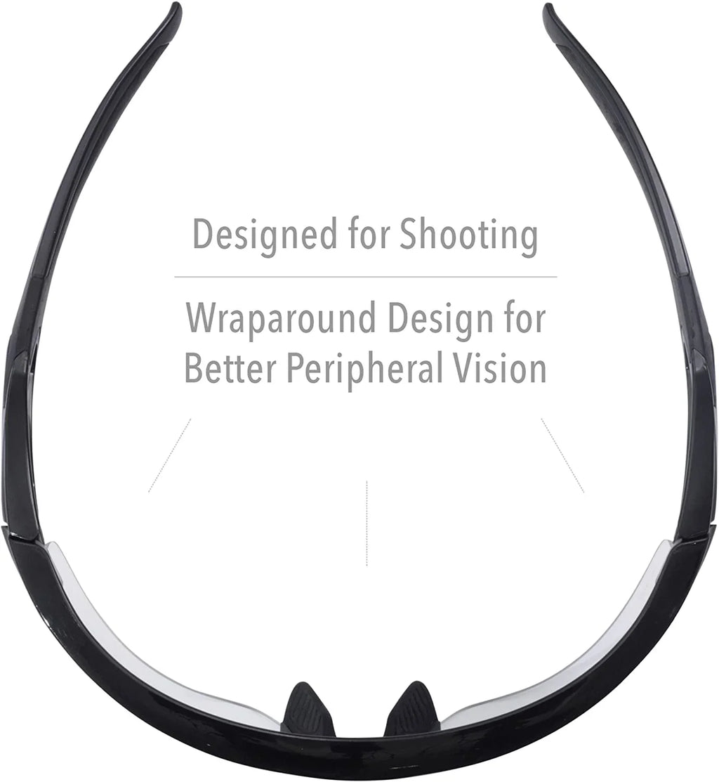 Howard Lens Uvex Lens Shooting Glasses Uvextreme Anti-Fog Leight Acadia by (R-02214) with Honeywell Plus Clear Coating,