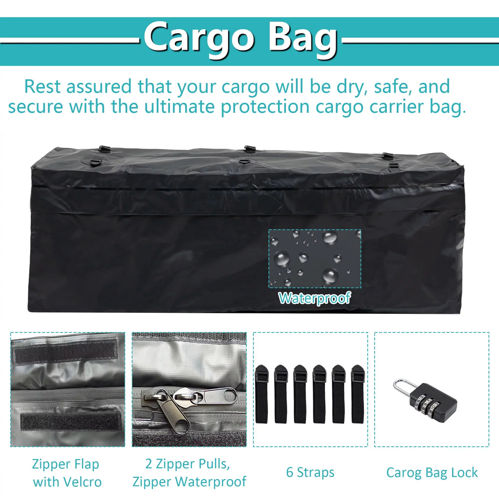500 Cargo Truck x 60" 6" Basket Car Hitched Mounted lb a Trailer, SUV Black 24" Folding Capacity with x for