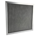 HVAC AC Metal Filter, Air x Furnace (14" Central 1"), 14" Aluminum Electrostatic Washable Filter x Air Aulnay Filter