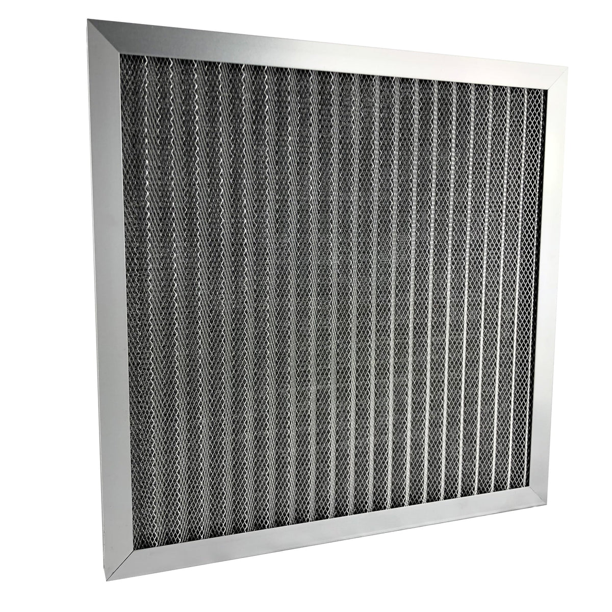 HVAC AC Metal Filter, Air x Furnace (14" Central 1"), 14" Aluminum Electrostatic Washable Filter x Air Aulnay Filter