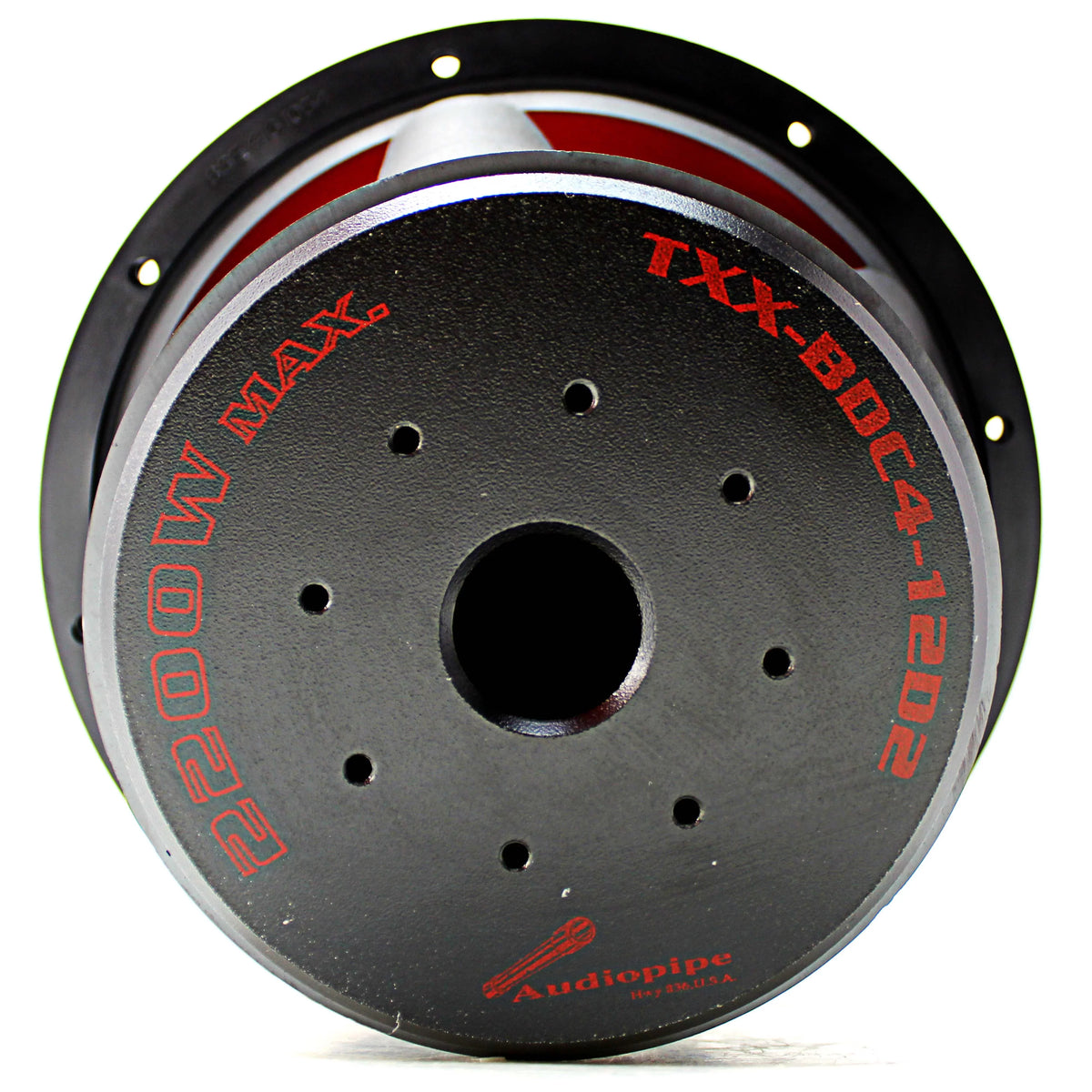 2 Inch Watt Ohm System AudioPipe 2,200 TXX-BDC4-12D2 Subwoofer Audio Dual Car 12