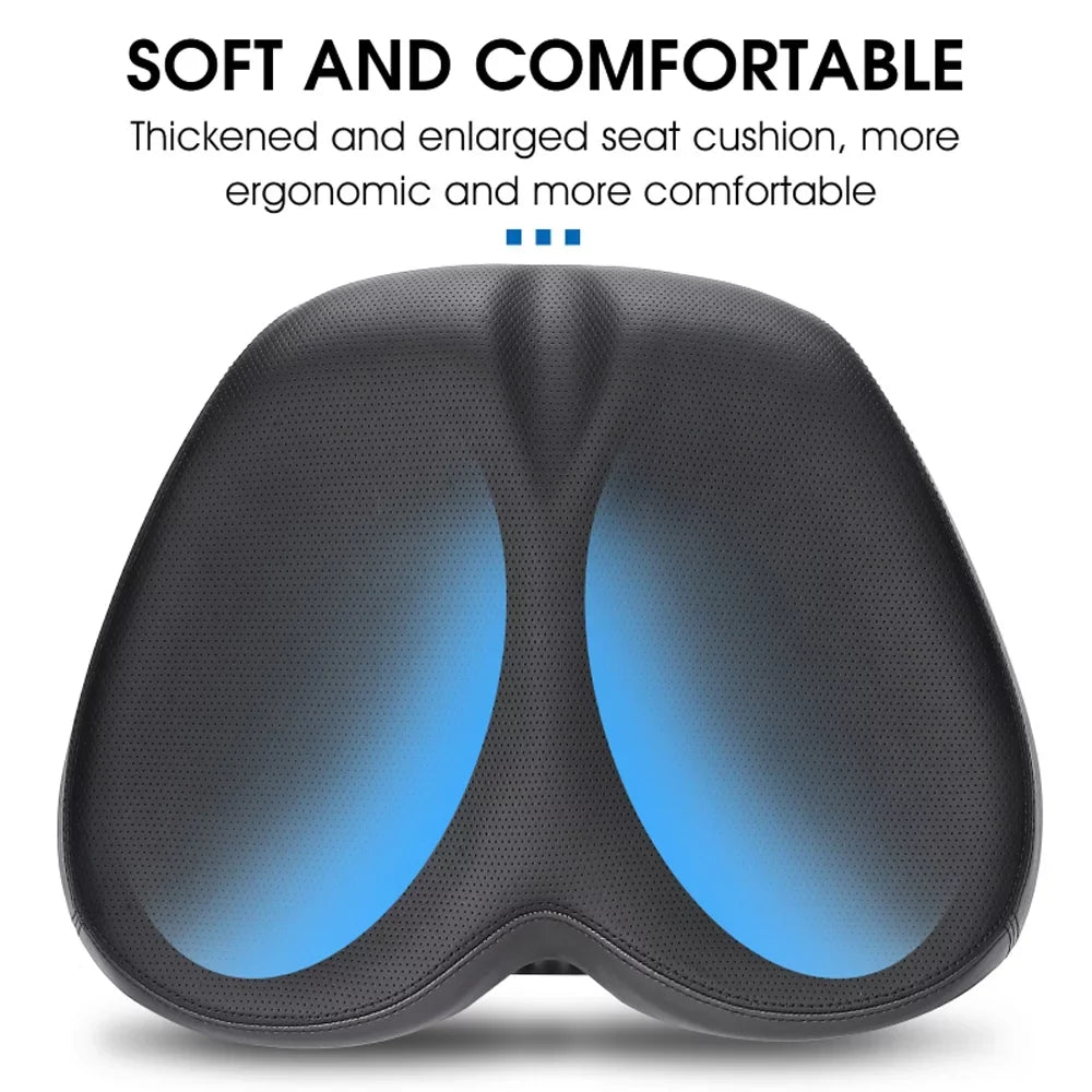 Road Riding Distance Replacement Shockproof Cushion Design for Widen Thicken Ergonomic Aibecy Bike Comfortable Saddle Long