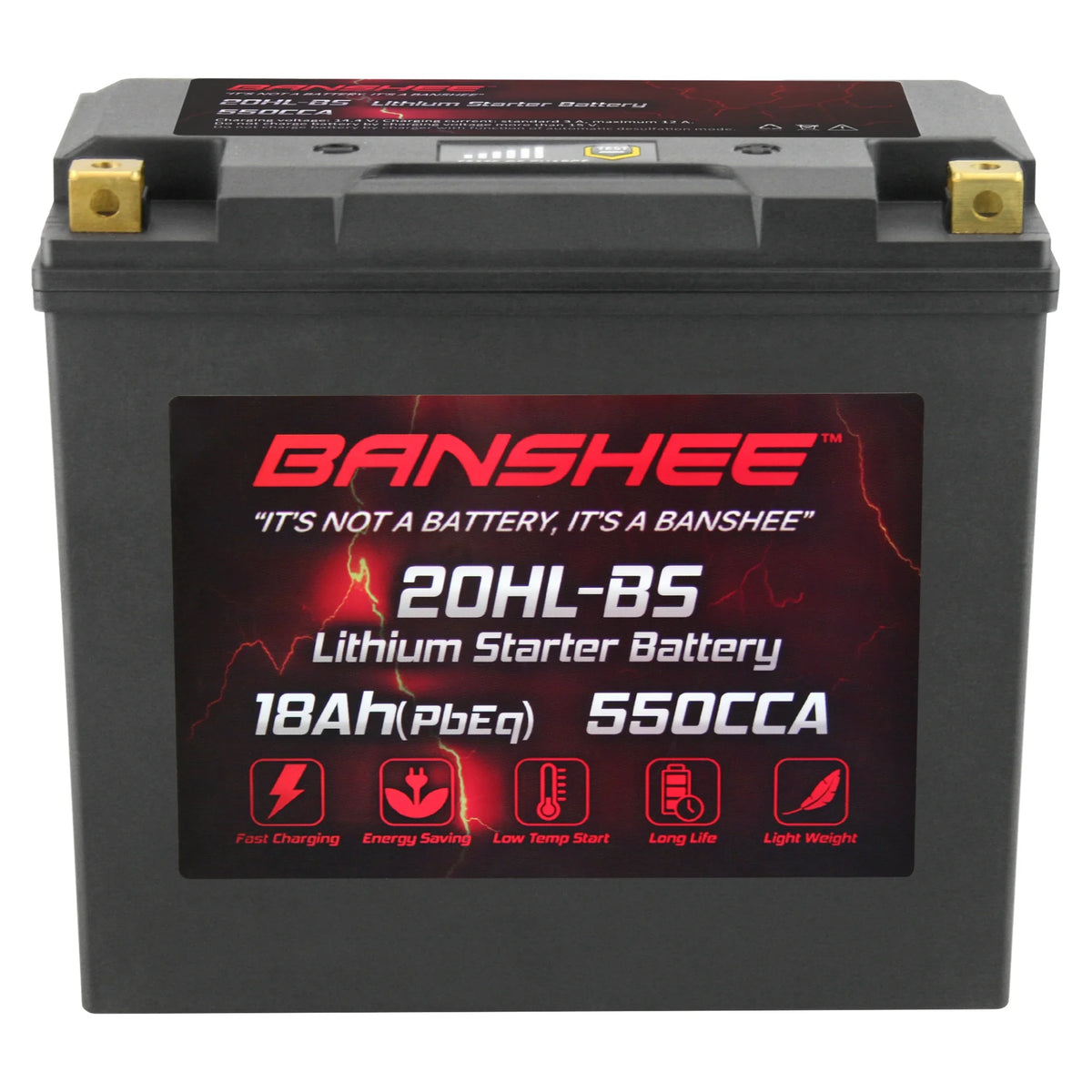 LiFePO4 2004 Yamaha Battery Motorsports YTX20L-BS XL700A Banshee WaveVenture with XL700 Compatible 2002 to