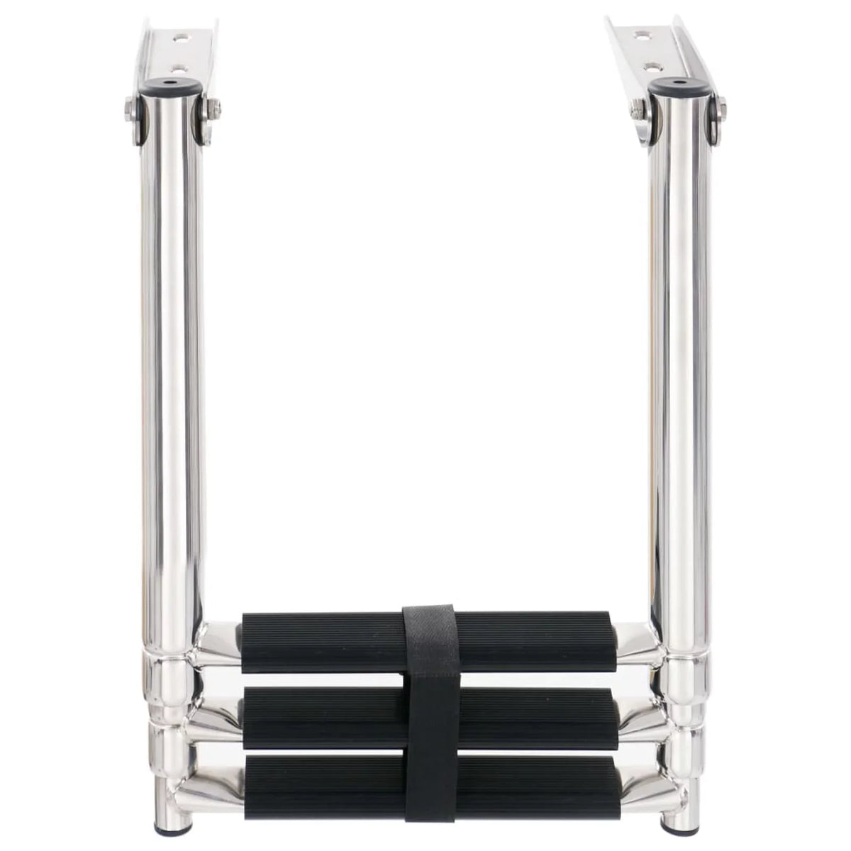 3 Ladder and Platform Ladder for Boat Dcenta Non-Slip Mounting Pool, Steel Stainless Telescopic Swimming Boarding Folding