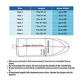 Waterproof Duty Pro-Style & 12ft-14ft to Heavy V-Hull Boats, Bass Savvycraft Long, Fish 12'-14', fits up Polyester Ski Beam 68" Marine Boat Cover Boats Grade Runabouts,