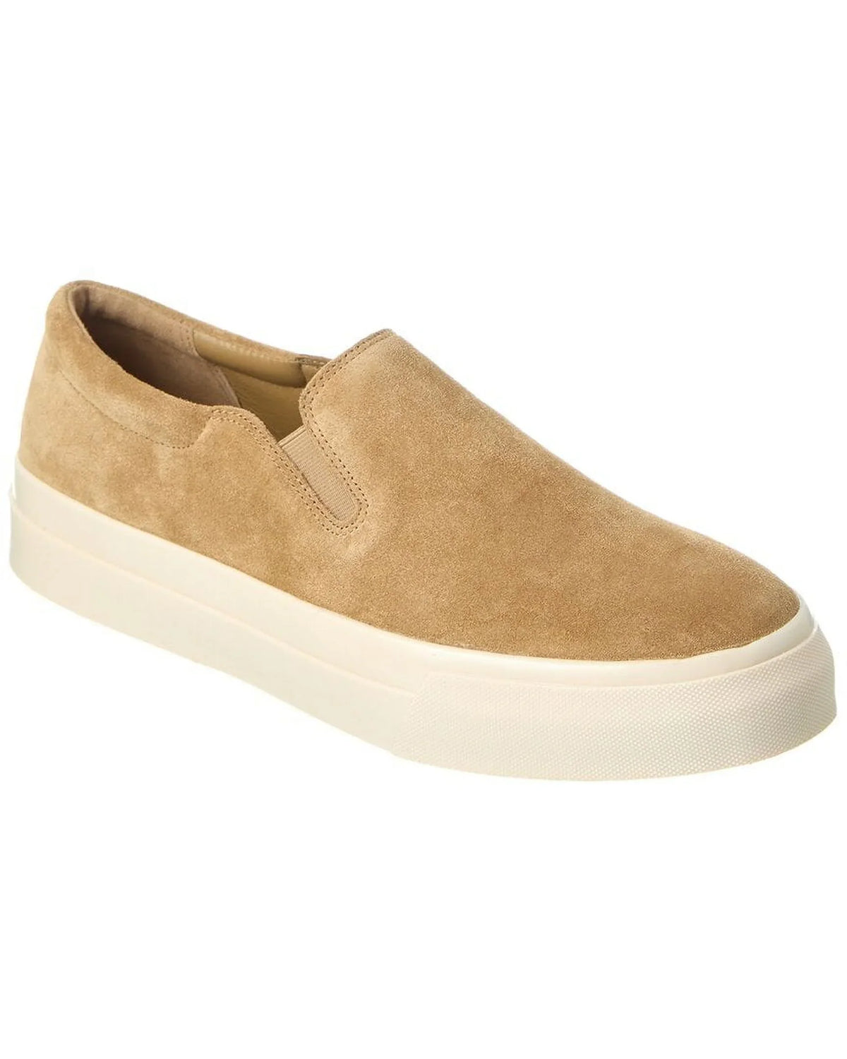 10.5, Vince Shawn Sneaker, Slip-On Suede Brown