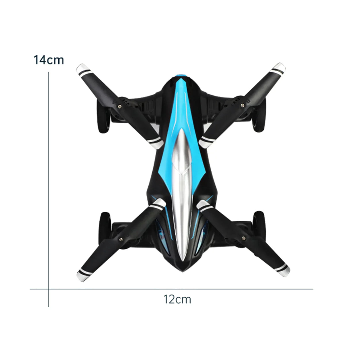 Kids Toys Night 3D 2 for Air Headless Beginners in Drone Landing Drone Key Mode off One for RC Car Flight RC RC 1 Meterk Take Light RC Land