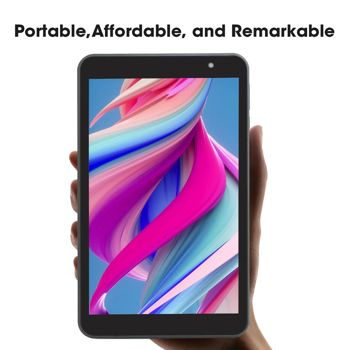 Processor Tablets RAM IPS with 32GB Quad-Core Camera, Dual ROM, 1280x800 weelikeit inch Display, 8 Bluetooth5.0(Black) 13 WiFi, with Android 4(3+1)GB Tablet Tablet PC