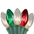 Pathway Clear Decor 15 Christmas Lighted C9 Set Red, and Northlight of Green Marker