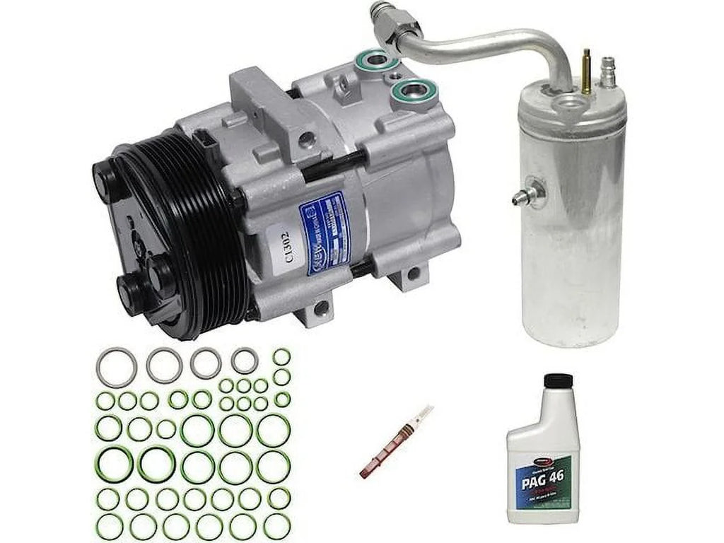 '- - F250 2000 Ford Super Compatible 2006 2007 with 2003 - 2004 Kit Compressor 2005 A/C 1999 Duty 2001,