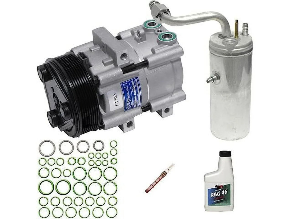 '- - F250 2000 Ford Super Compatible 2006 2007 with 2003 - 2004 Kit Compressor 2005 A/C 1999 Duty 2001,