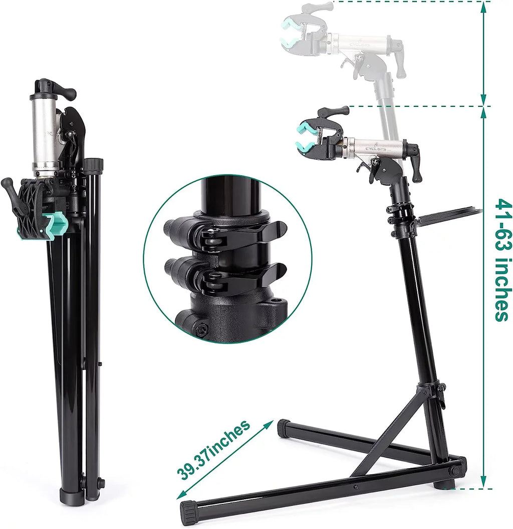 for E Stand Stand(Max - Bike Bike for 55lbs/ Load 110lbs) Bike Repair 110lbs)- Road Stand Bike Maintenance Mountain Load Mechanics Repair (Max Workstand Home Bike and Bicycle Shop
