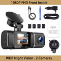 Camera Black Car Night and Vision Cam Front TOGUARD FHD Dash 1080P 720P HD Inside, IR