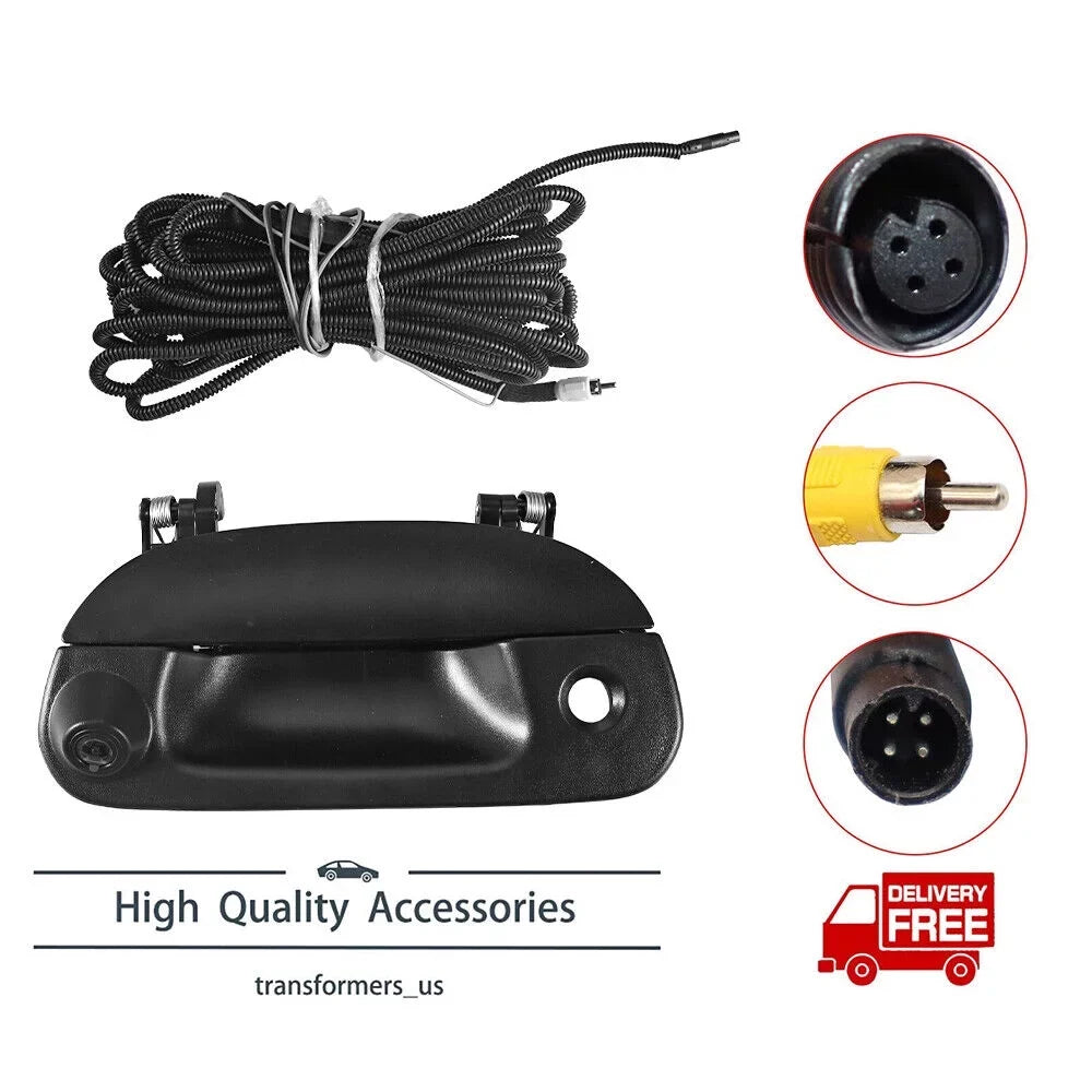 Ford Rear Tailgate Backup 97-07 View Kit JLLOM w/ For Handle F250 Camera F150 Wiring &